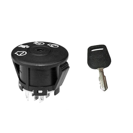 Aic Replacement Parts Starter Ignition Key Switch fits Ariens Gravely 21546319 Fits Craftsman 33457 ELT20-0054